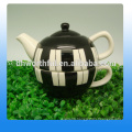 Excellent bulk ceramic teapot and teacup in fashionable design